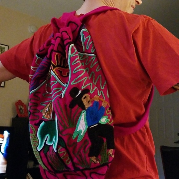 Peruvian Back Pack - Picture 3 of 6